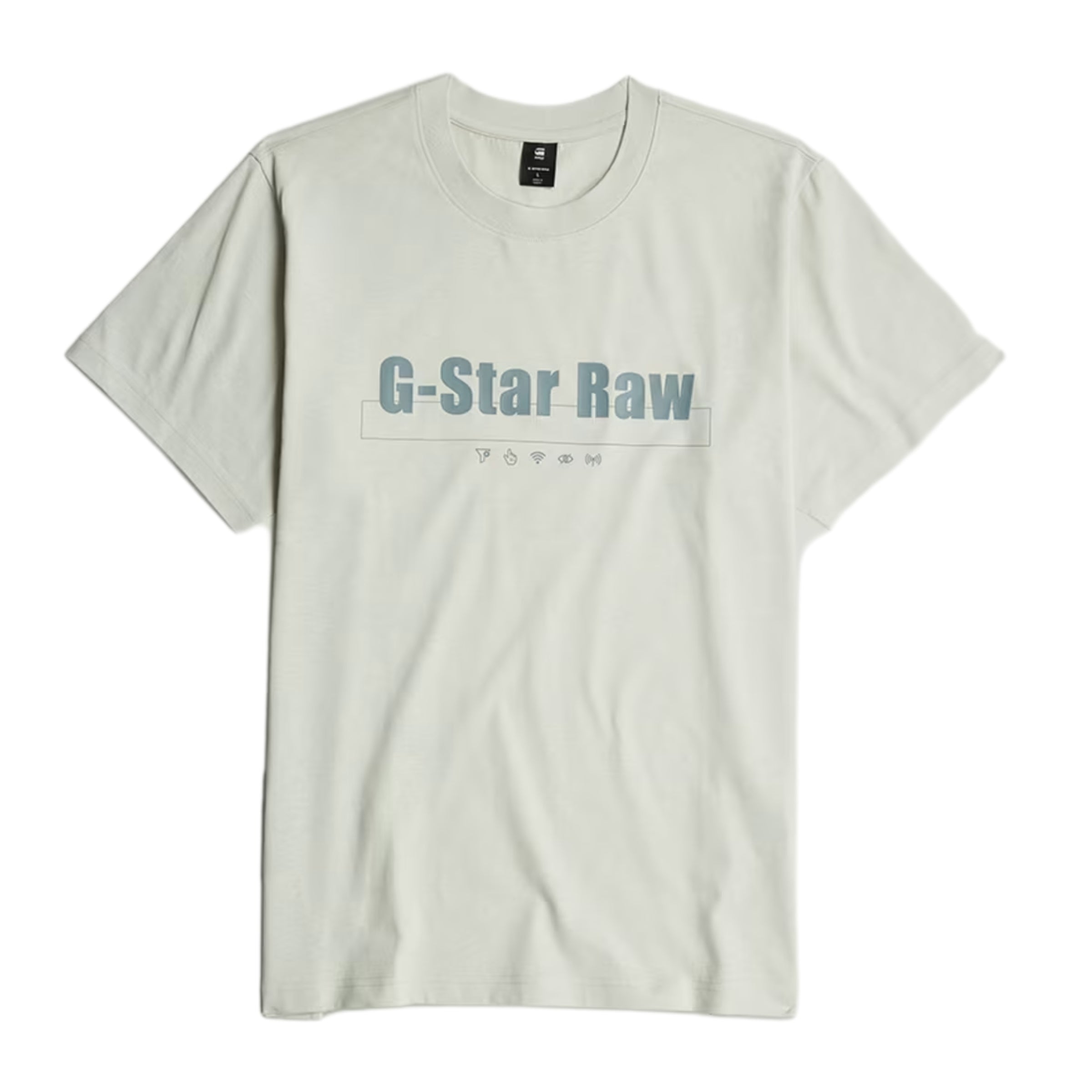 G-Star T-Shirt Symbols Print Mercury